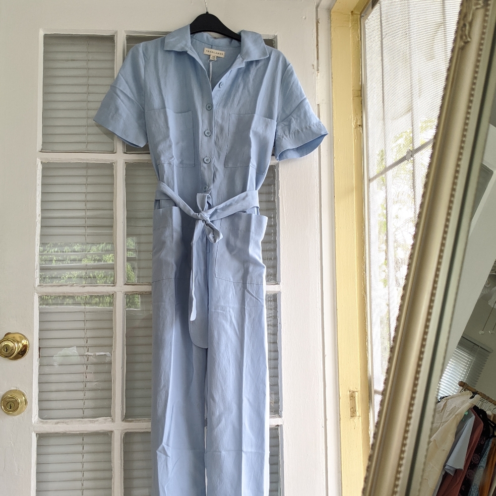 🆕 Tradlands Finn Jumpsuit in Surf XS - Picture 8 of 9